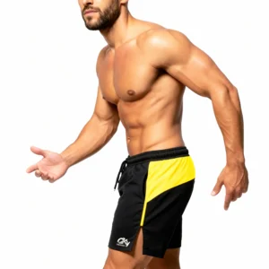 Short Flex Negro Amarillo