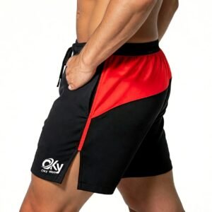 Short Flex Negro Rojo