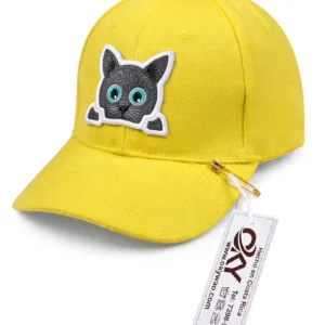 Amarillo Claro Gato Gris